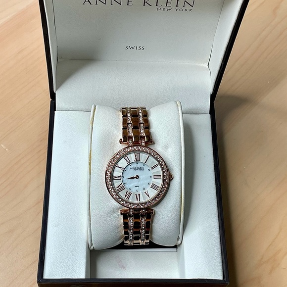 ANNE KLEIN WOMEN WATCHES WITH CRYSTALL, SWISS - Picture 2 of 4